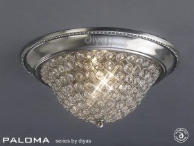 Paloma Crystal Ceiling Lights Diyas Flush Crystal Fittings Paloma Crystal Ceiling Lights Diyas Flush Crystal Fittings